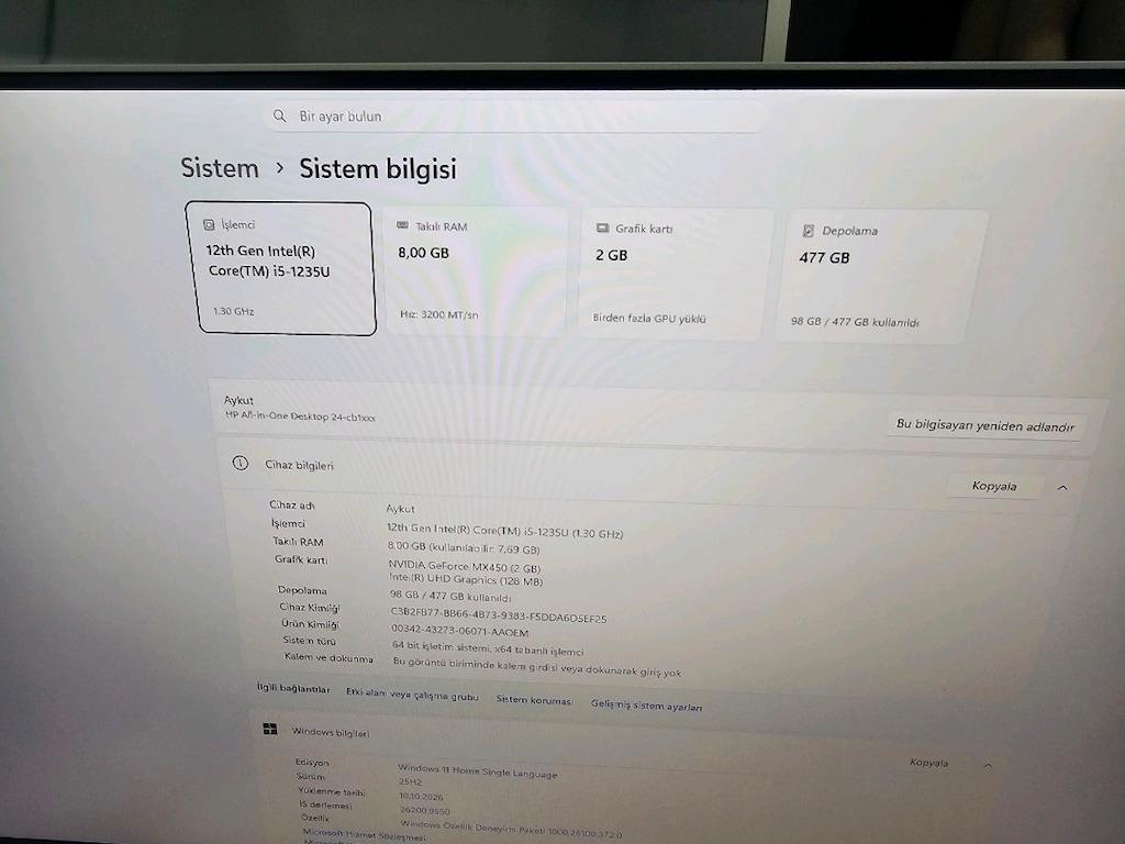 hp all in one 24 inç 12 nesil - 2