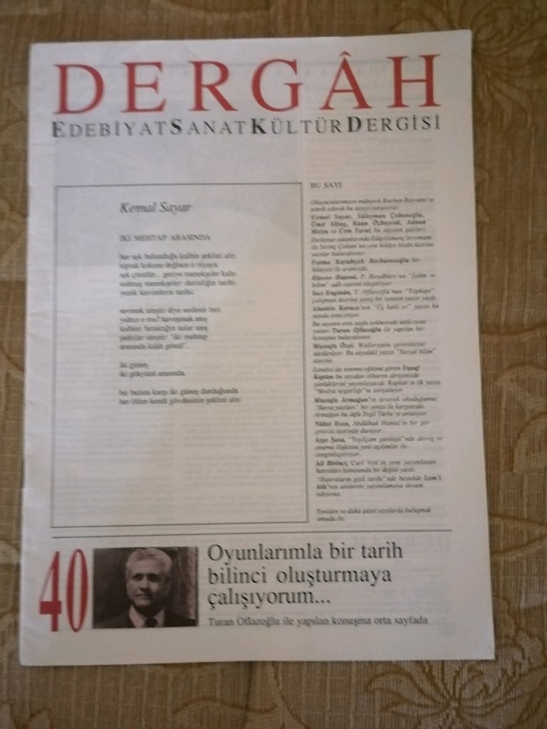 Dergah Edebiyat Sanat Dergisi 38/42.Sayılar - 5