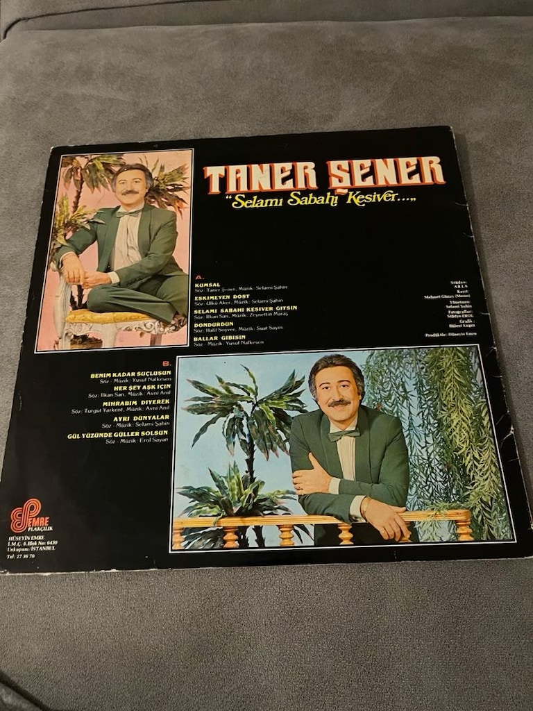 Taner Şener plak - 2