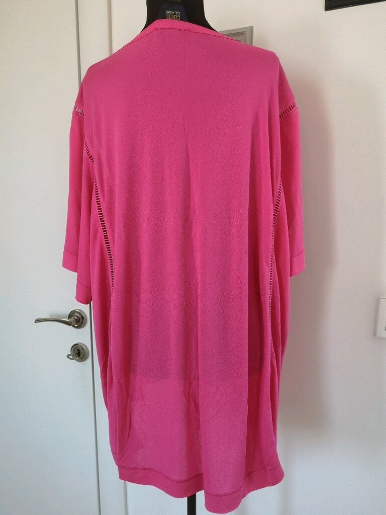 CAVALLI Canlı Fuşya Rahat Tunik - 8