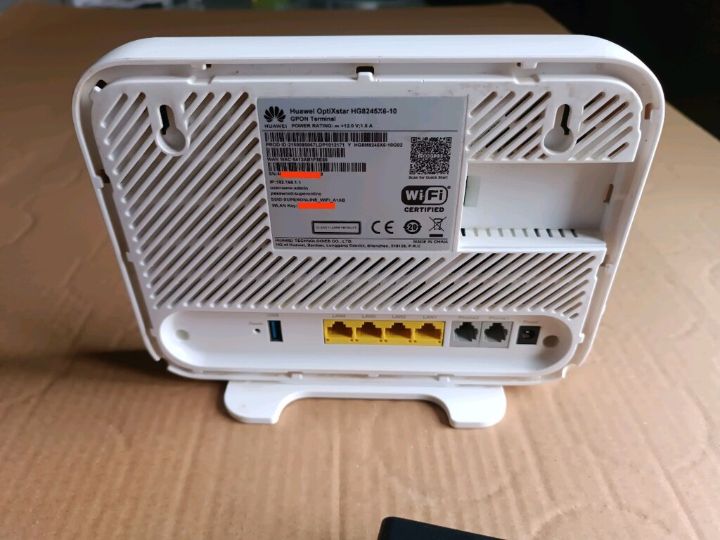 wi-fi 6 fiber modem - 2