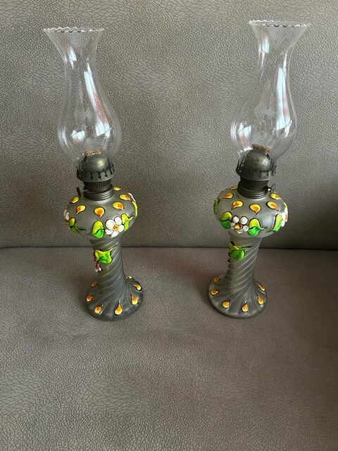 Antika Gaz Lambası.