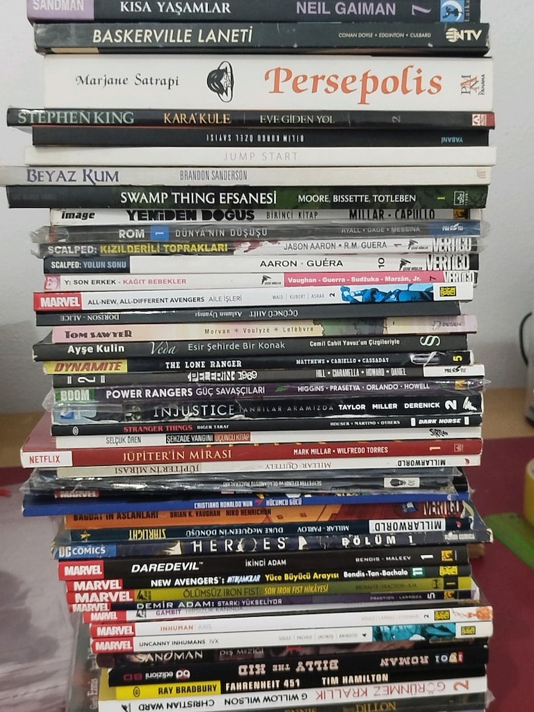 Çizgi Romanlar, Marvel, DC, Vertigo, NTV yayınları ait 48 adet - 10
