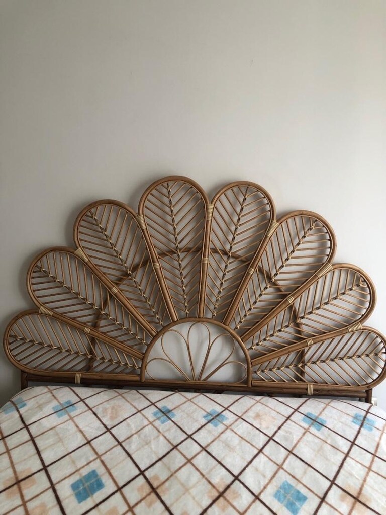 yatak başlığı rattan 160cm - 2