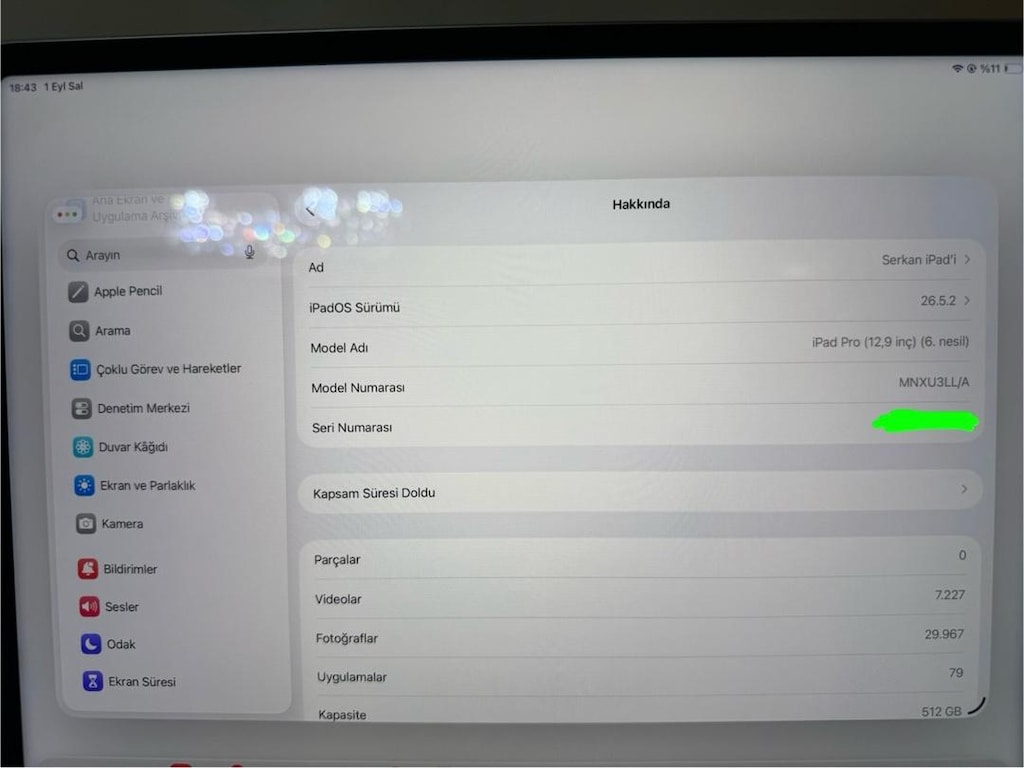 iPad Pro M2 512 GB 12.9'' 6.Nesil + Orijinal Magic Keyboard - 8