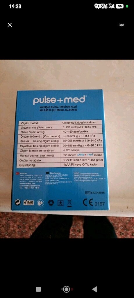 pulse +med Dijital Tansiyon aleti - 3