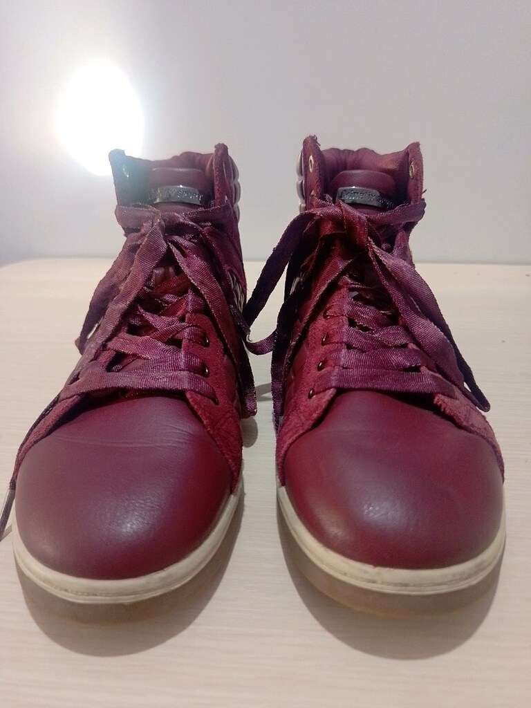 KİNETİX Bordo Bayan Sneaker - 4