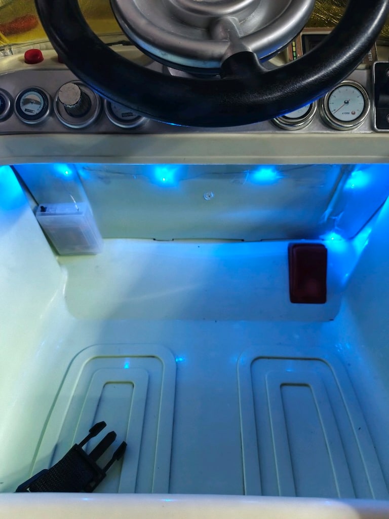 (AnkaCar çocuk oto galeri)12+12 2MOTOR LED IŞIKLI AKÜLÜ ARABA - 13
