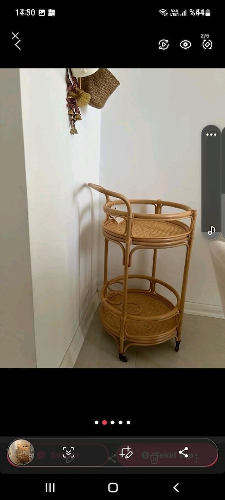 zara home raftan bambu servis arabasi - 2