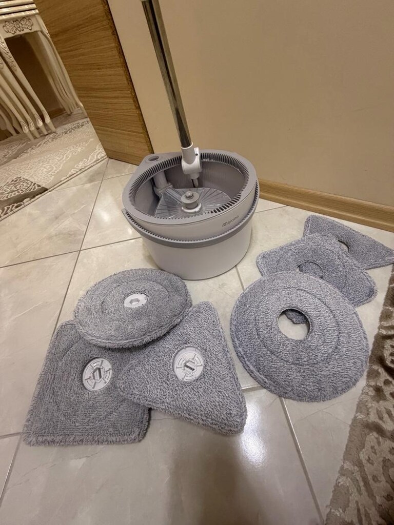 miyano kirli temiz su ayrı temizlik kovası mop - 5