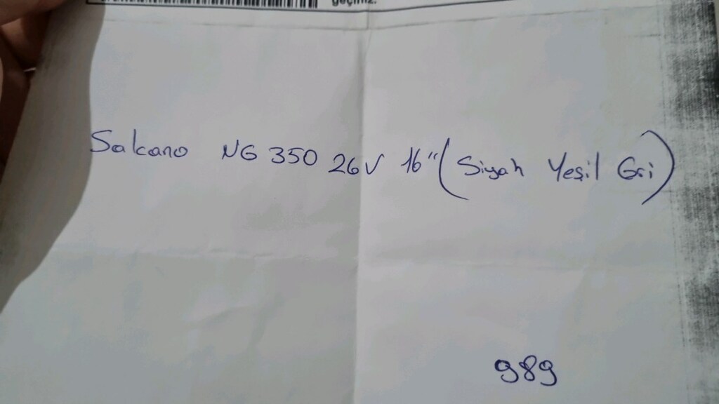 iyi bakılmış salcano ng350.bakımları yapılmıştır.bir sorunu bulunmuyor - 8
