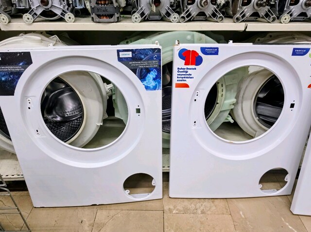 Bosch - Siemens - Profilo Çamaşır Makinesi Orijinal Çıkma Ön Sacı / Gö
