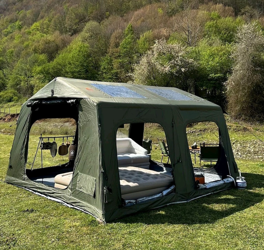shufa Galaxy 13.68 M2 şişme kamp çadırı 420d oxfort kumaş sıfır ürün - 5