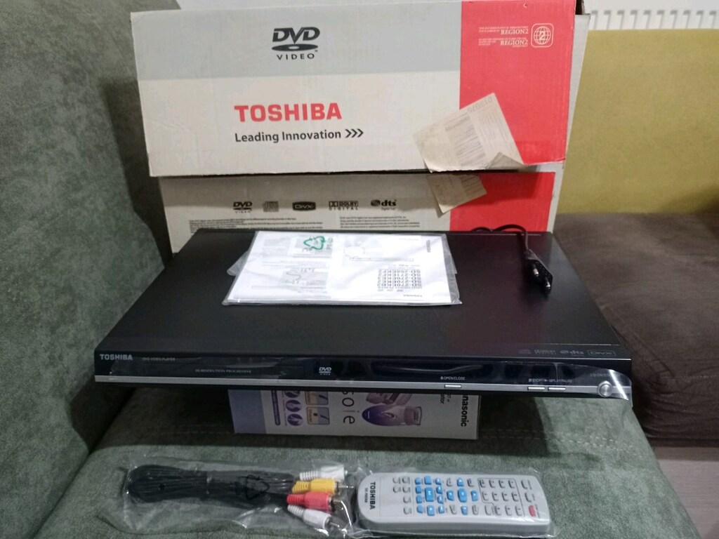 Toshiba DVD oynatıcı sıfır ürün kutusunda çalışır durumda - 3