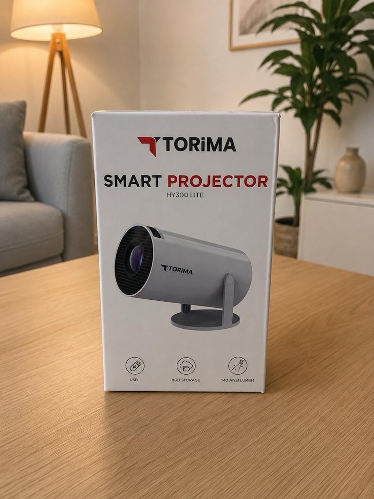 Akıllı Mini Projeksiyon – Android / Wi-Fi / Bluetoot Torima HY300 Lite