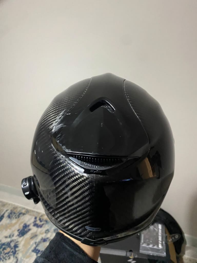 Scorpion EXO 1400 Evo II Air Carbon Kapalı Motosiklet Kaskı Siyah L - 5