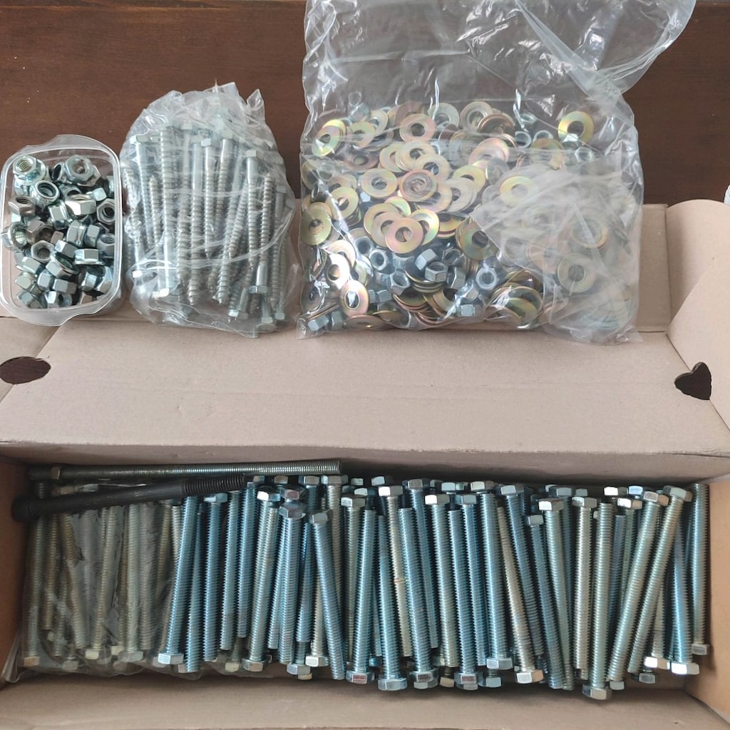 Sıfır Vida somun pul çeşitleri *12.5 kg - 10