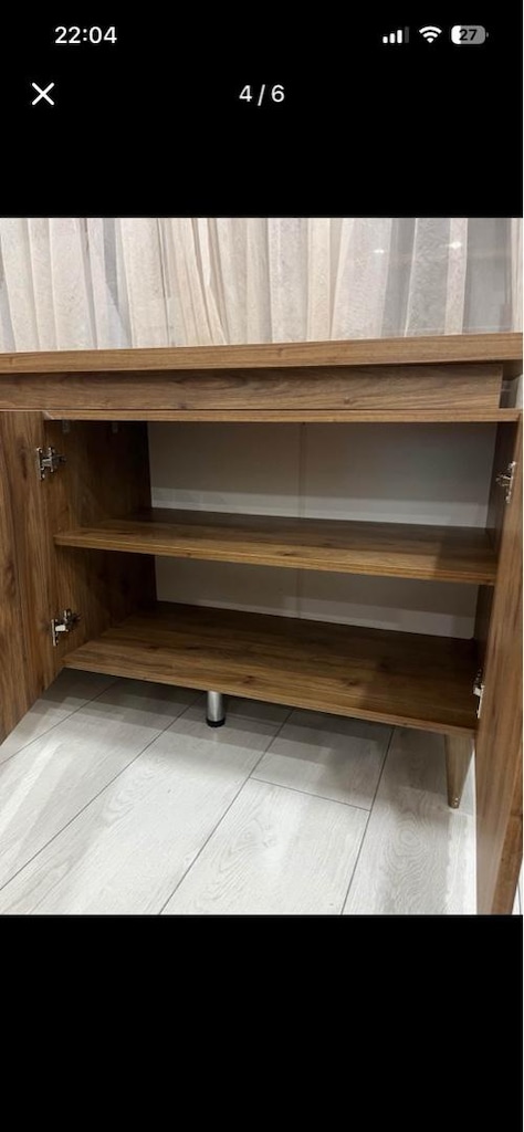 kilim mobilya oymalı ceviz konsol - 4