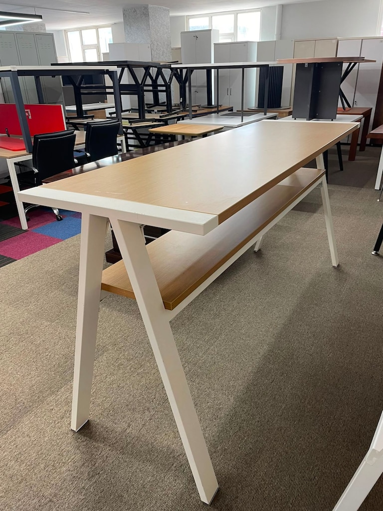 KLAS OFİS ÜSKÜDAR 70x220 cm KOLEKSİYON ÇİFT KATLI BAR MASASI - 4