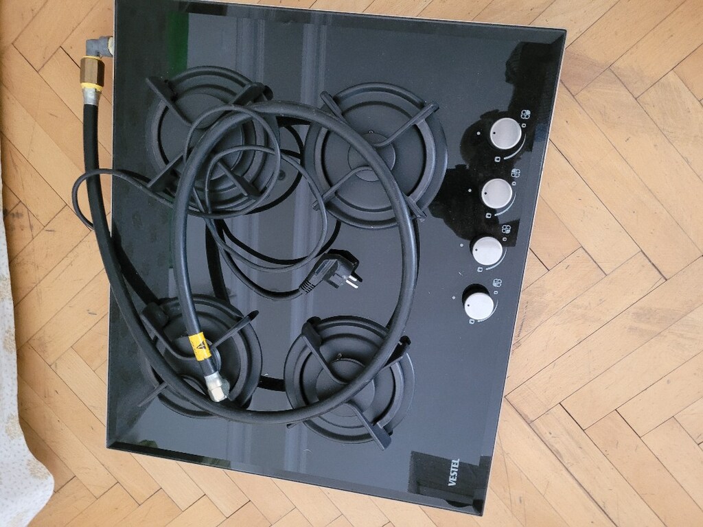 satilik vestel 4 lu siyah cam setustu ocak - 2