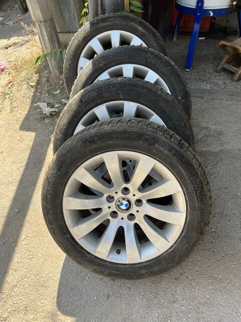 Bmv E60 ın orjinal jant ları 5x120 17 jant dır kırık yoktur