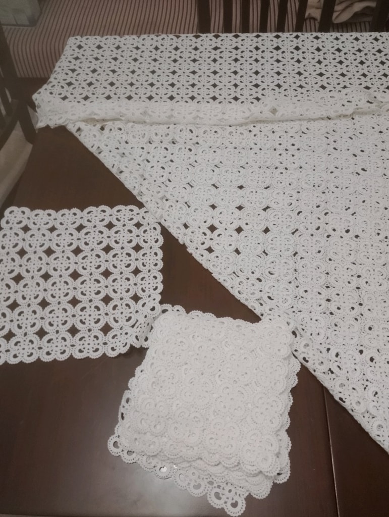 dantel masa örtüsü - 3