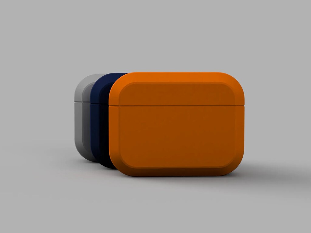 AirPods Pro 3 Kılıfı | Düz Kenarlı Tasarım | 3D Baskı | Sert PLA - 2