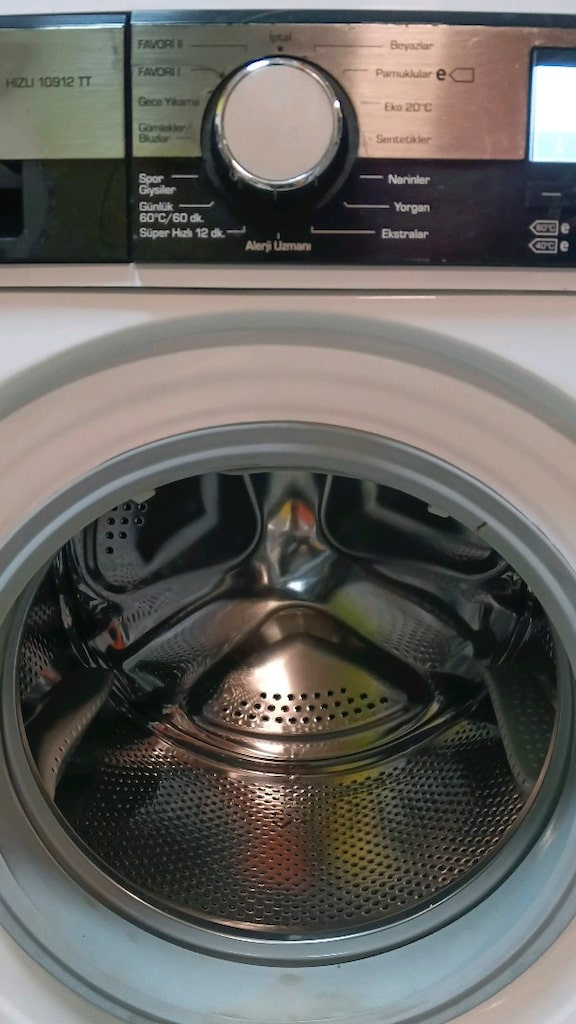 10 KG VESTEL 12 DAKİKA KISA YIKAMA MEVCUT TÜM BAKIMLARI YAPILMIŞTIR - 6