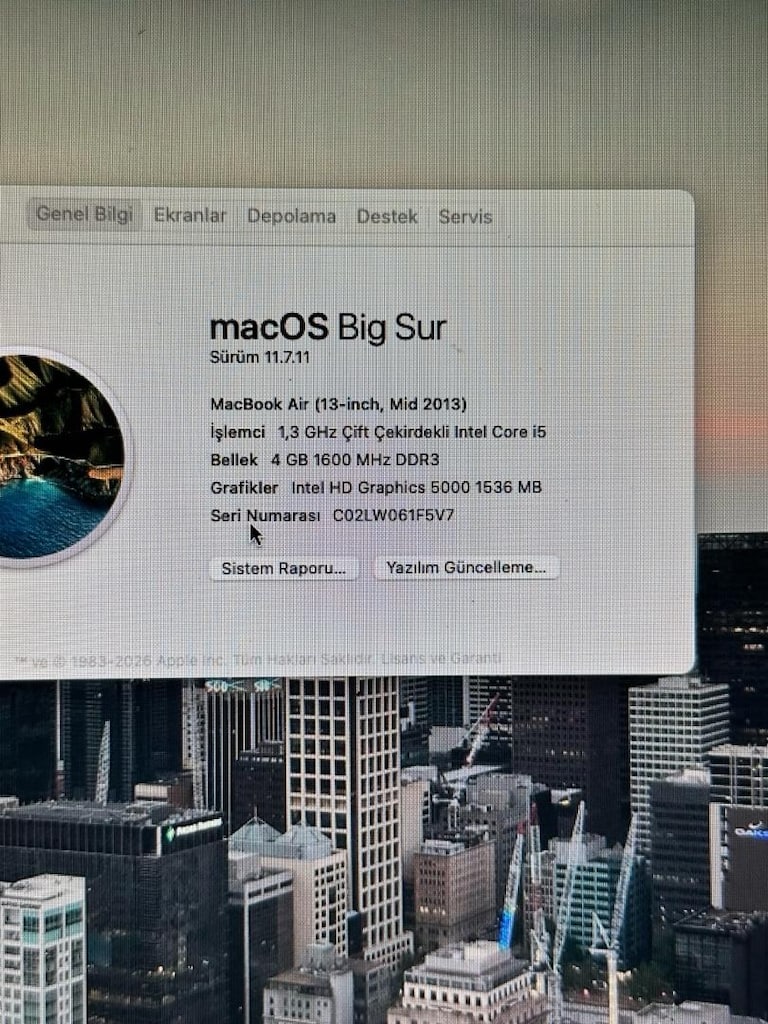 MacBook Air 2013 - 2