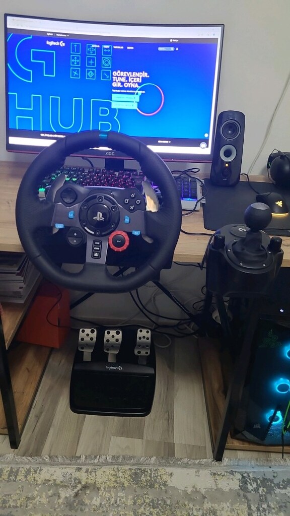 Logitech G29 + Shifter | Türkiye'deki İkinci El Eşyaları Al & Sat - Letgo