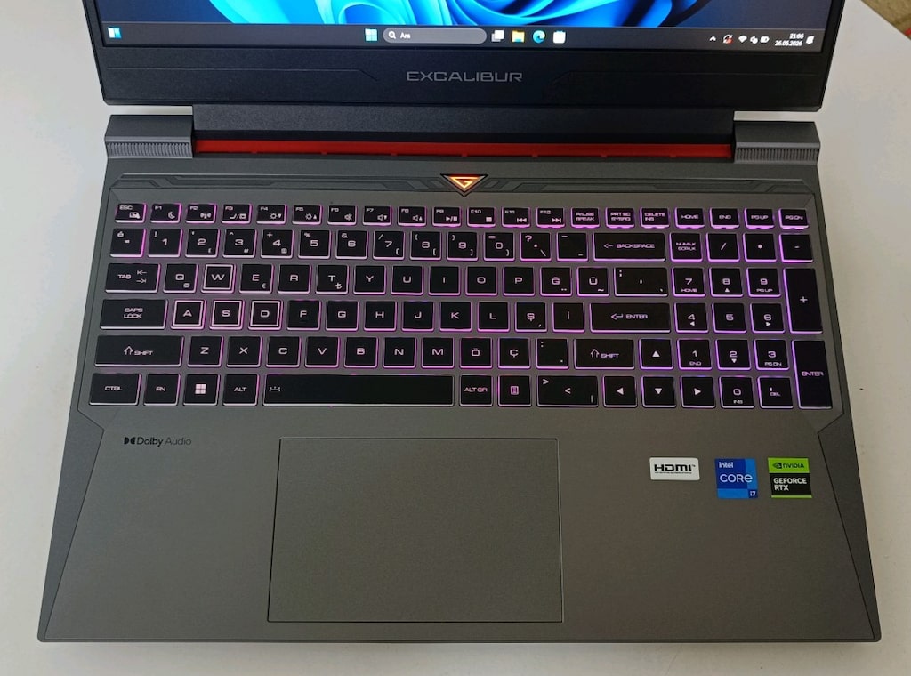 KUSURSUZ EXCALİBUR GAMİNG G870 i5-12450 / RTX 4050 - 2