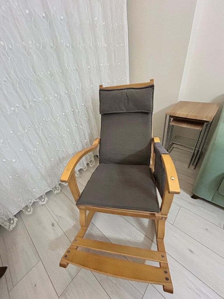 Futon Marka Çekyat/kanepe ve sallanan sandalye - 7