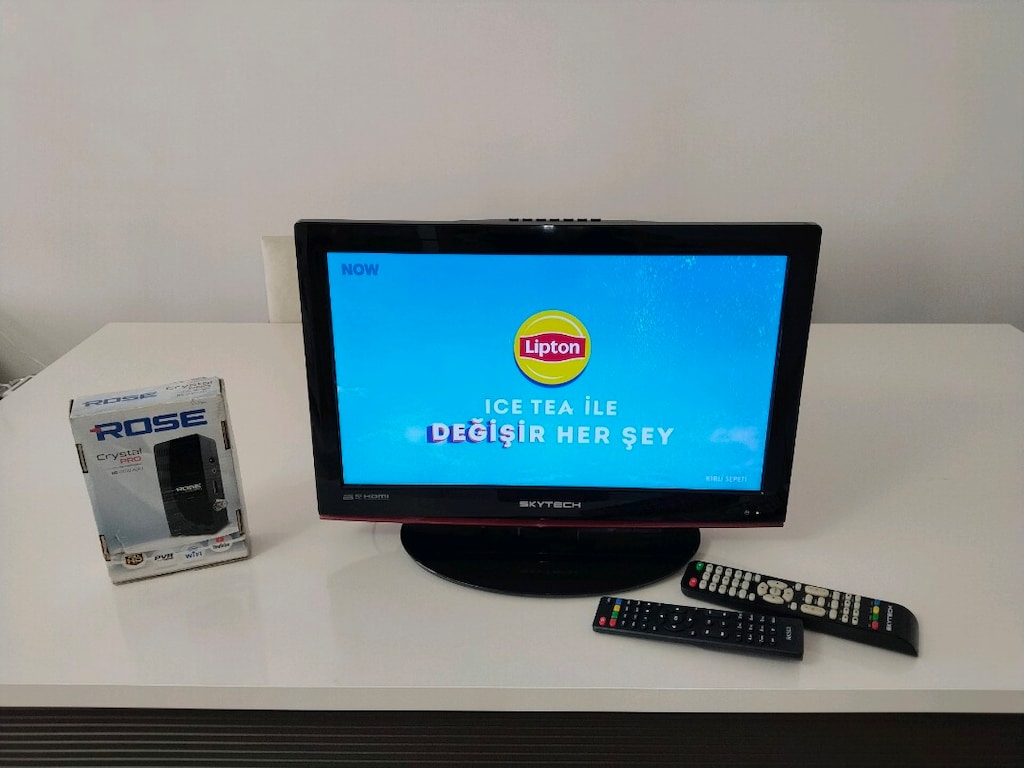 Skytech full HD TV mutfak balkon bahçe için uygun ekran ölçüleri resim - 6