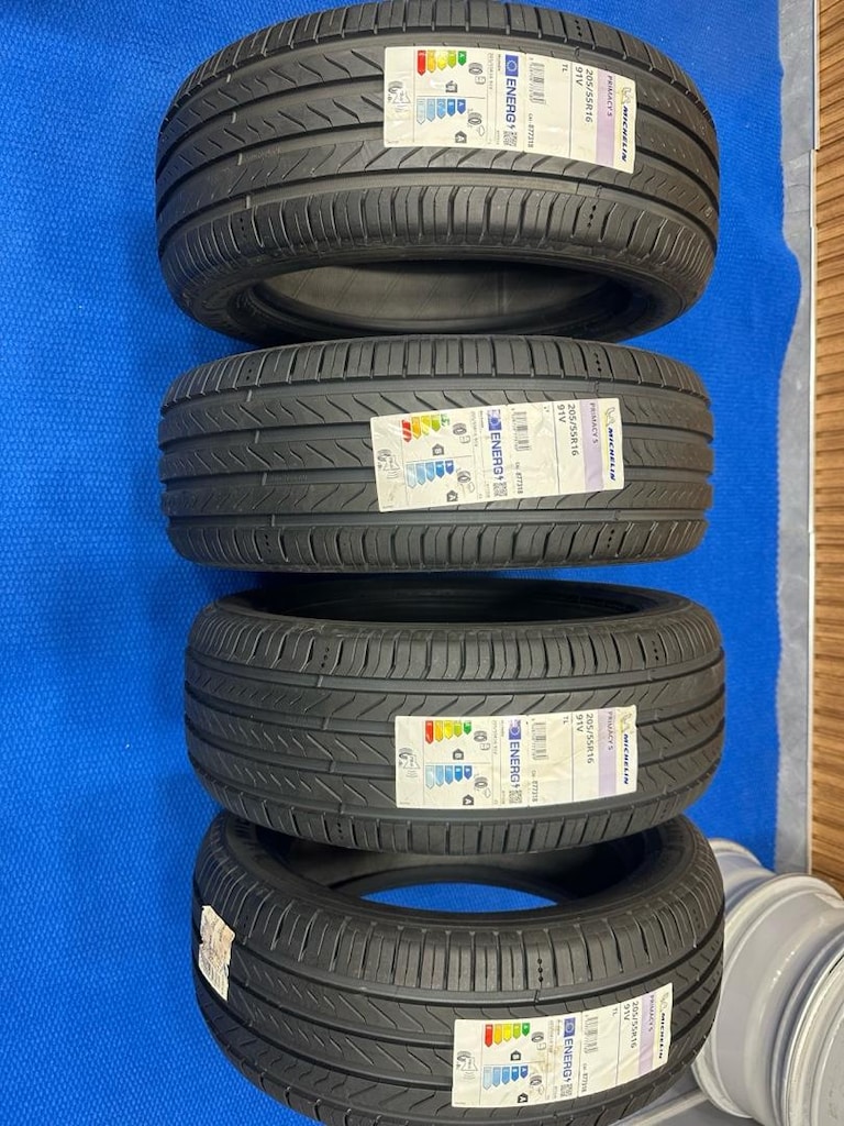 205 55 16 YAZLIK MİCHELLİN PRİMACY 5 91 V SIFIR LASTİK TANE 5600₺ - 3