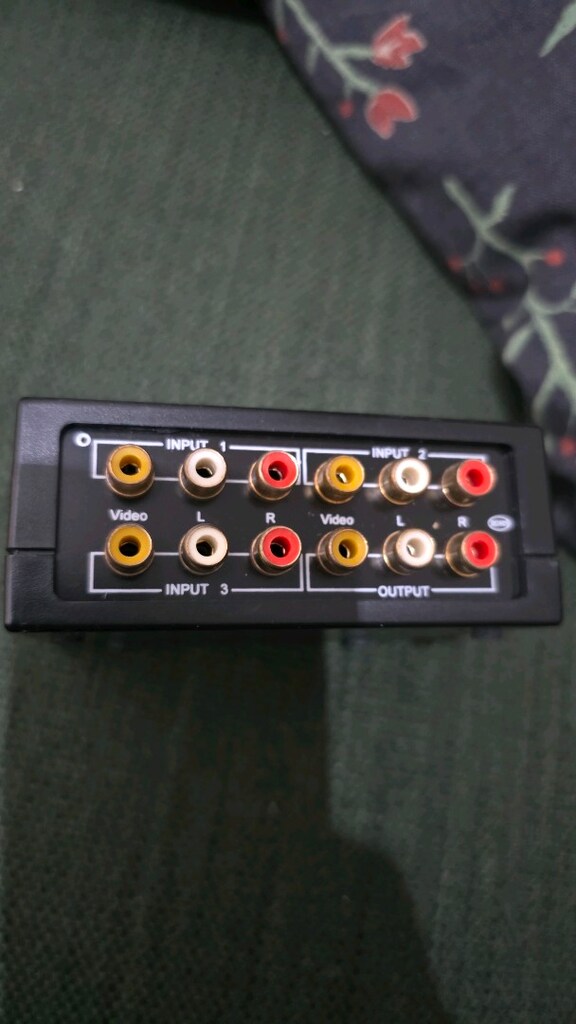 Hama AV-9550 AV selektör, 3 lü ses video switch - 3