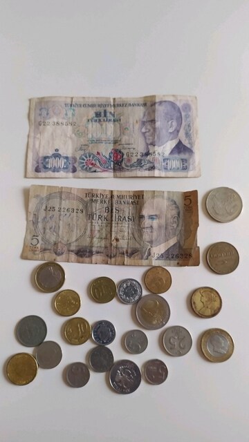 koleksiyon sevenler eski paralar