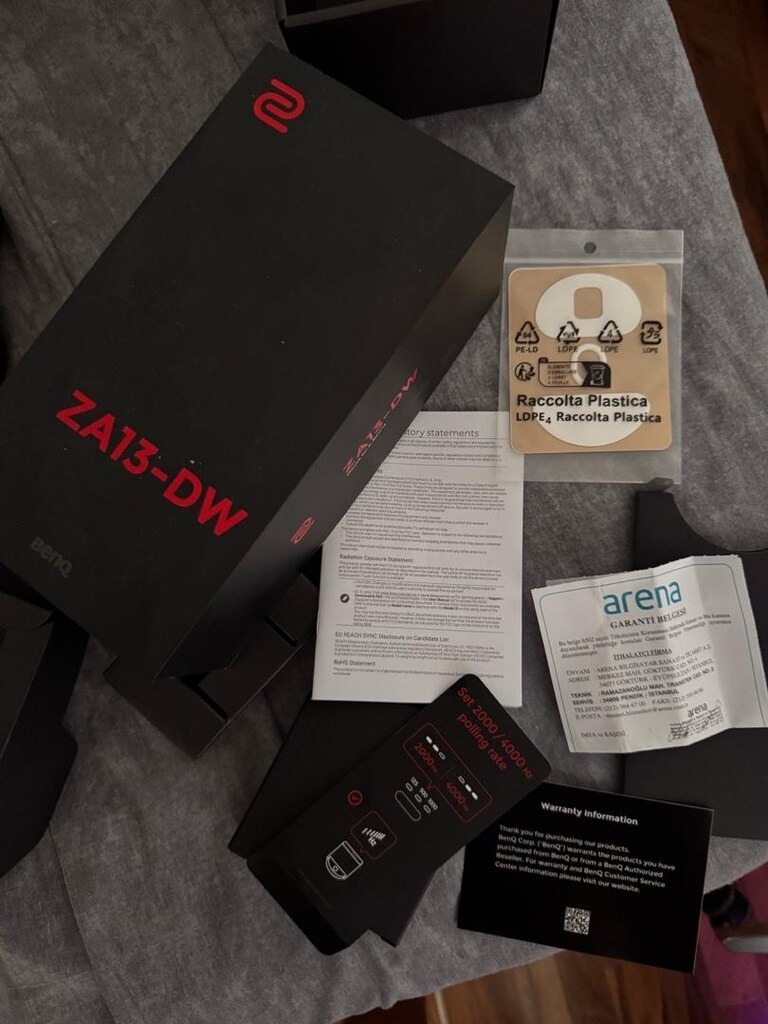 ZOWIE ZA13-DW Kablosuz Oyuncu Mouse | Garantili | Kutulu - 4