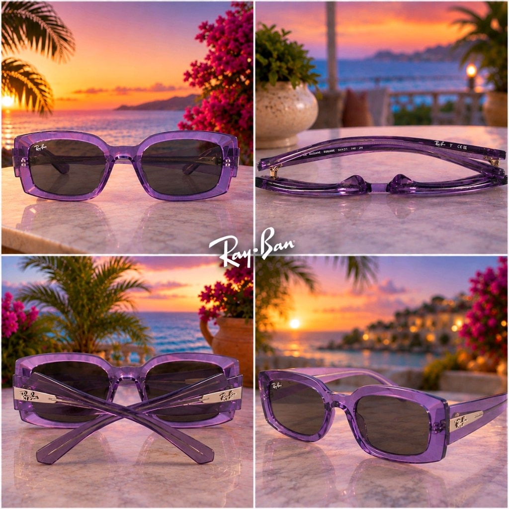 unisex ray ban güneş gözlüğü - 2