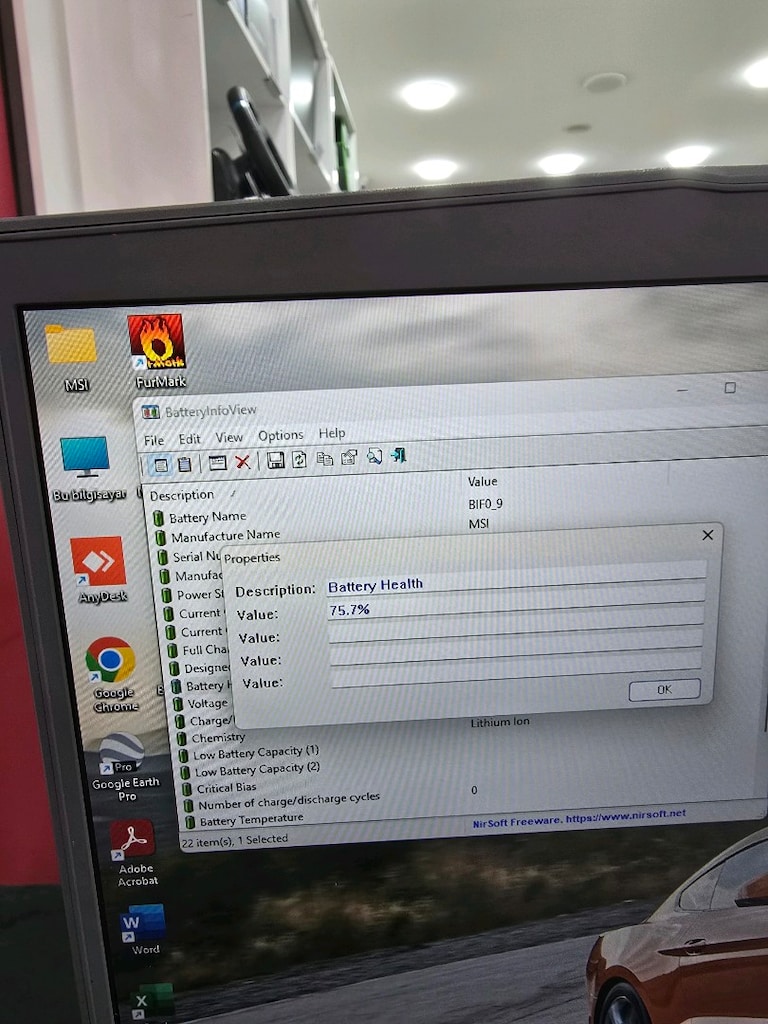 MSI THIN 15 B12UC GAMING LAPTOP – RTX 3050! Hem oyun hem iş h - 14