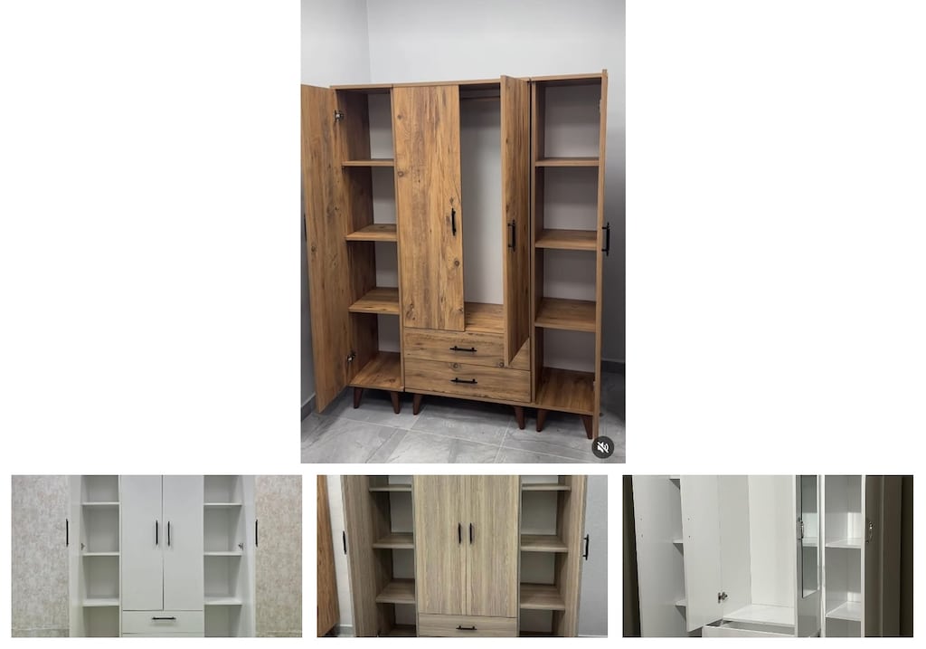 4 kapaklı elbise dolabı bxjnuroudd - 4