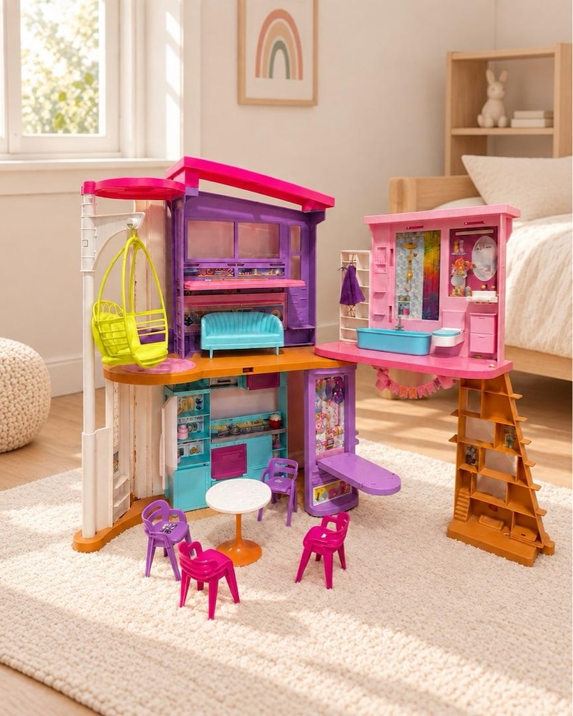Barbie tatil evi oyun set - 3