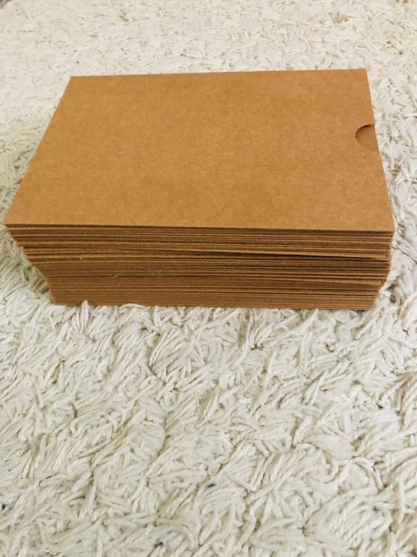Kraft Zarf Davetiye - 2
