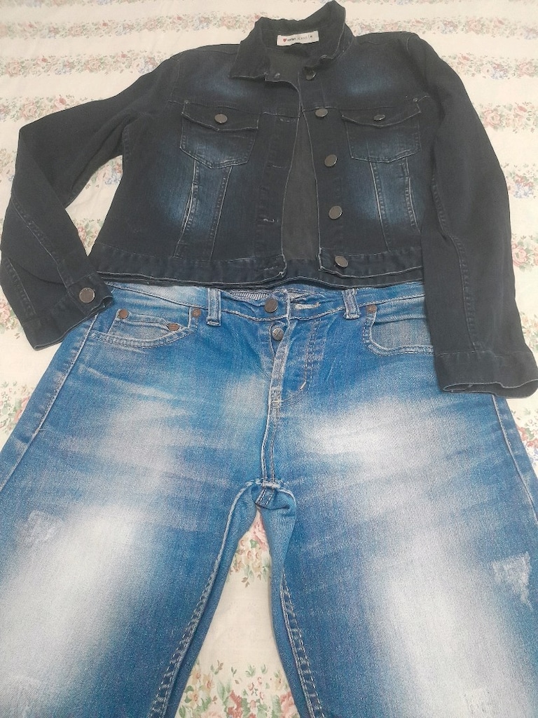 kot mont ve pantolon