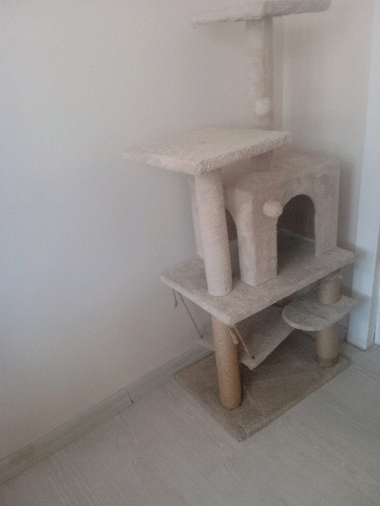 katlı kedi evi - 2