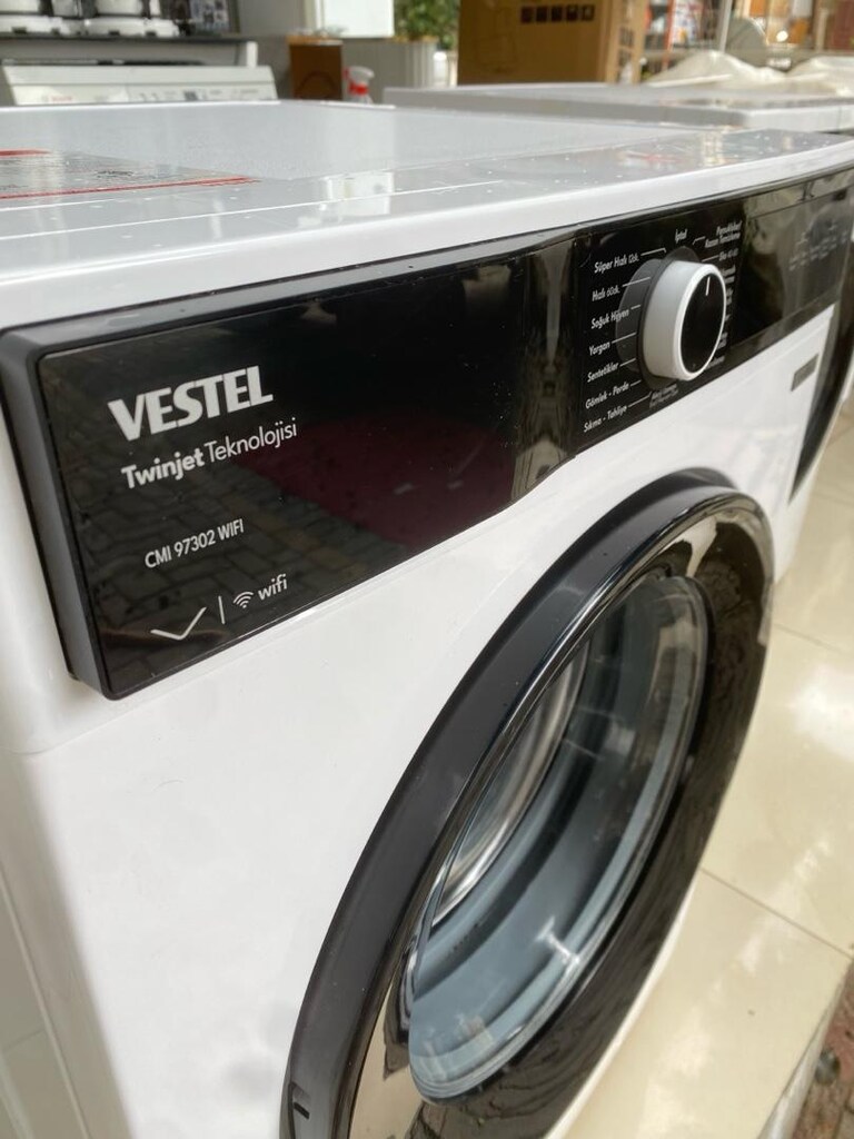 Sıfır Gibi 5 Aylık Çiziksiz Çok Temiz Kaliteli Yeni Nesil Çamaşır makn - 6