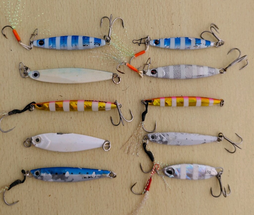 10 adet 15, 20 gram jigler - 7