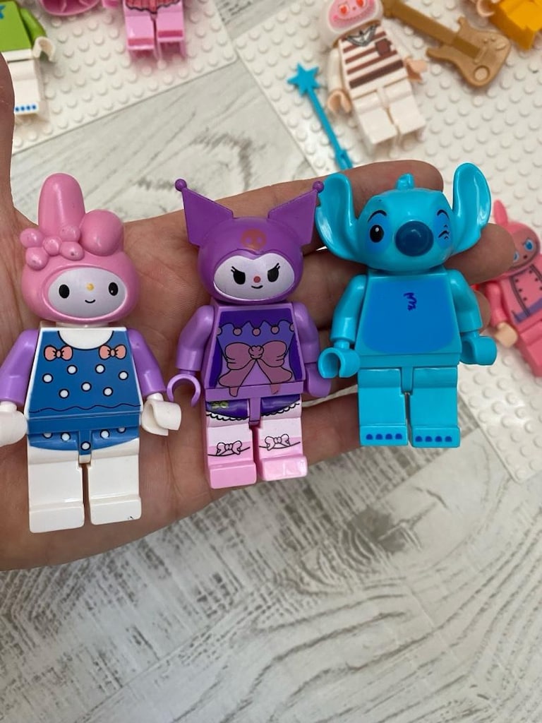 Lego duplo uyumlu labubu figürleri - 10