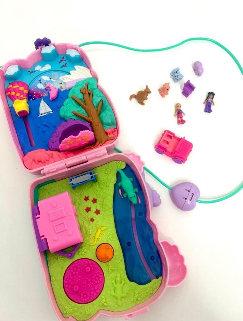 polly pocket çanta olabilen micro set - 2