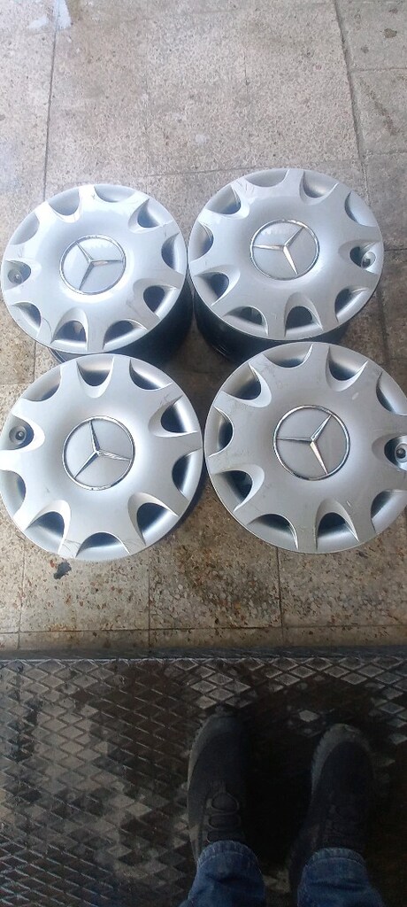 ORİJİNAL MERCEDES JANT KAPAK 15inç 4ADET - 7