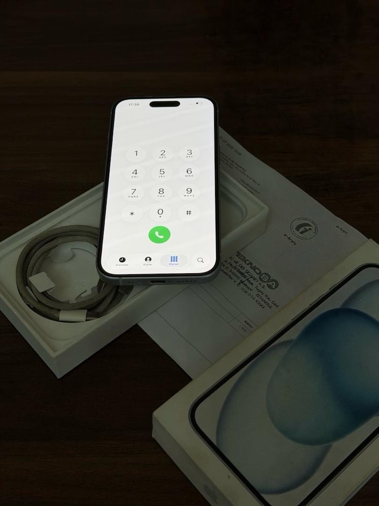 APPLE İPHONE 15 GARANTİLİ KUTULU FATURALI TEMİZ VE SORUNSUZ - 2